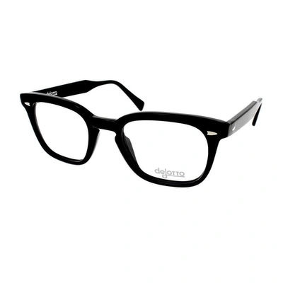 Delotto Dl22 Eyeglasses In Black