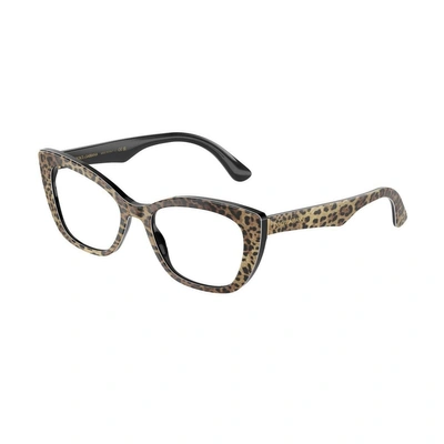 Dolce & Gabbana Dg3360 Eyeglasses In Brown