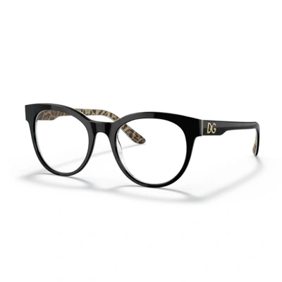 Dolce & Gabbana Dg3334 Eyeglasses In 3299 Black