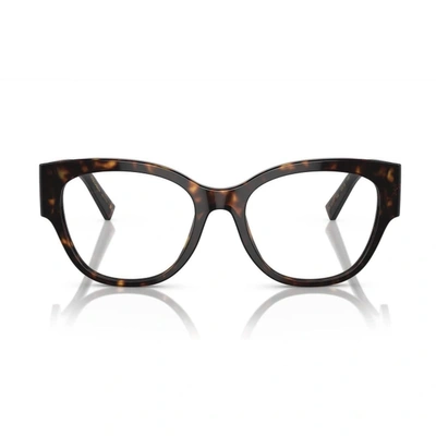 Dolce & Gabbana Dg3377 Dg Crossed Eyeglasses In Black