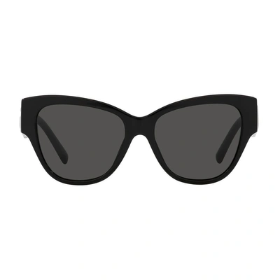 Dolce & Gabbana Dg4449 Dg Crossed Sunglasses In Black