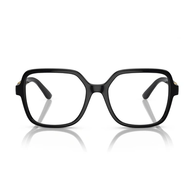 Dolce & Gabbana Dg5105u Dg Crossed Eyeglasses In Black