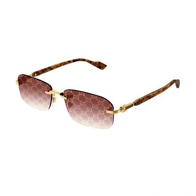 Gucci Gg1221s Sunglasses In Brown