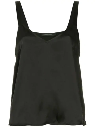 Nobody Denim Silk Cami Soiree - Black