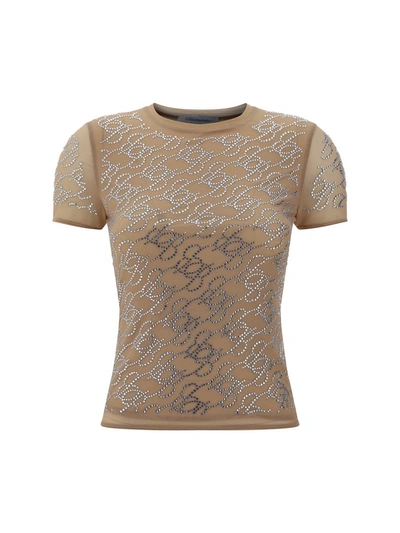 Blumarine T-shirt In Beige