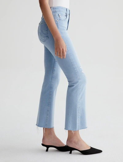 Ag Jeans Farrah Boot Crop In Blue