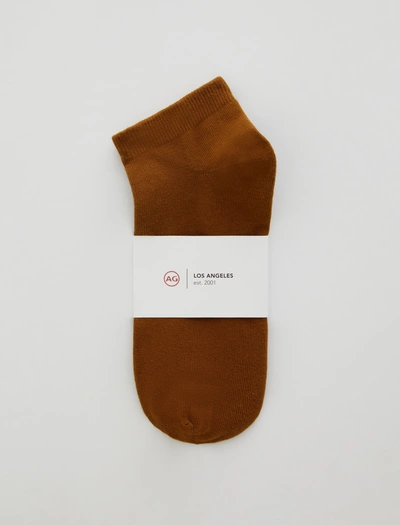 Ag Jeans Ankle Sock In Brown