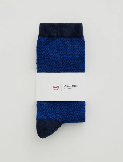 Ag Jeans Crew Sock In Blue