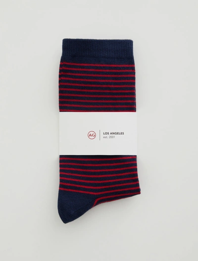 Ag Jeans Crew Sock In Red
