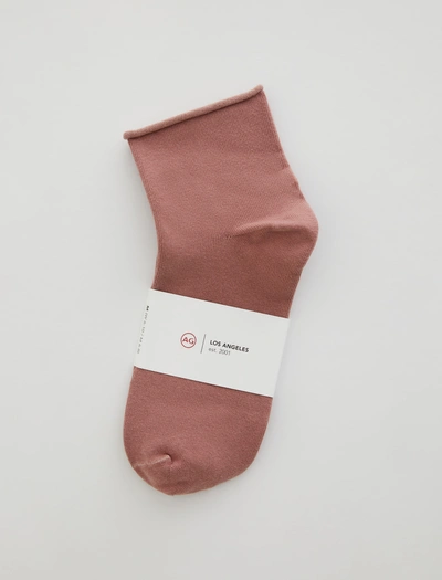 Ag Jeans Shorty Sock In Pink
