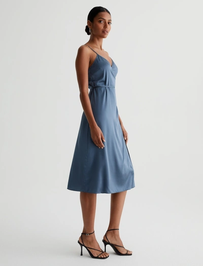 Ag Jeans Seah Dress In Blue