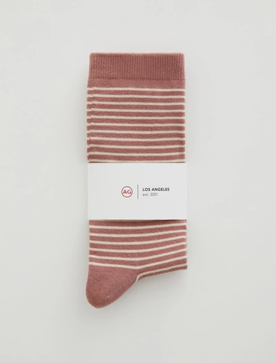 Ag Jeans Crew Sock In Pink