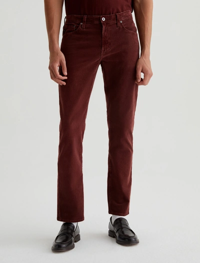 Ag Jeans Everett Cord In Red