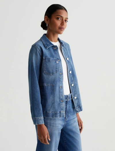 Ag Jeans Chiro Jacket In Blue
