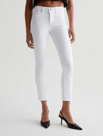 Ag Jeans Prima Crop In White