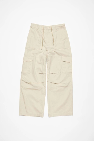 Acne Studios Fn-mn-trou000944 - Trousers Clothing In Aef Ivory White