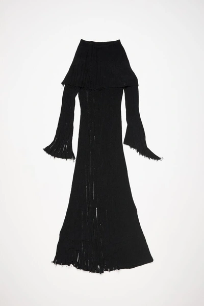 Acne Studios Fn-wn-dres001192 - Dresses Clothing In Ahb Brown/black