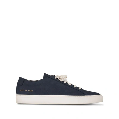 Common Projects Trainers In Blue