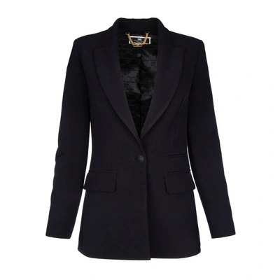 Elisabetta Franchi Jacket In Nero