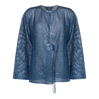 Giorgio Armani Outerwears In Blue