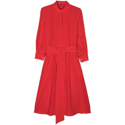 Kiton Dresses In Red