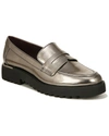 Franco Sarto Tiari Leather Slip-on In Silver