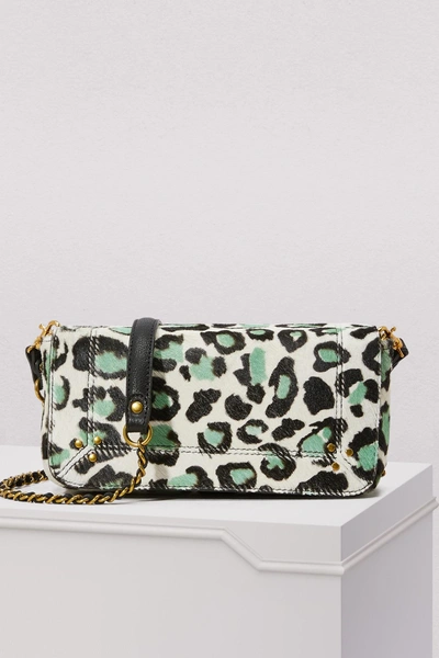 J R Me Dreyfuss Bob Leopard Crossbody Bag