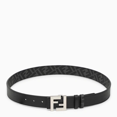 Fendi Reversible Belt In Black