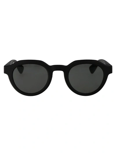 Mykita Sunglasses In 354 Md1-pitch Black Dark Grey Solid