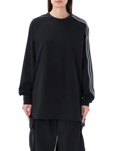 Y-3 3-stripes T-shirt In Black