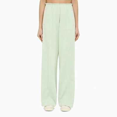 Palm Angels Mint Sports Trousers In Green