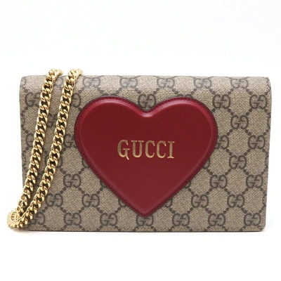 Gucci Beige Canvas Wallet  ()