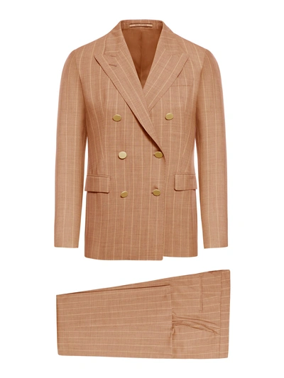 Tagliatore Suit In Brown