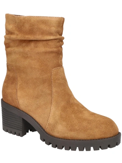 Bella Vita Hattie Womens Faux Suede/leather Casual Ankle Boots In Multi