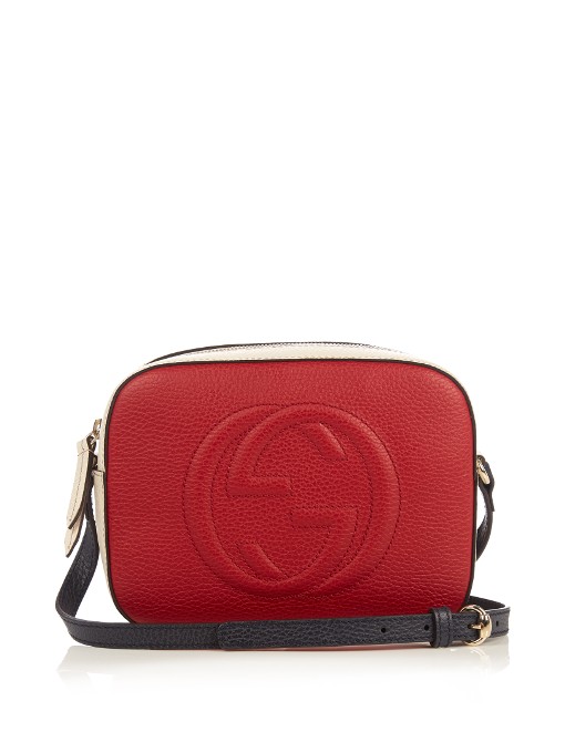 Gucci Soho Grained-leather Cross-body Bag In Multicoloured | ModeSens