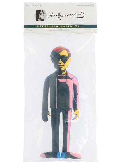 Medicom Toy Andy Warhol Vinyl Collectible Dolls Silkgreen Green Ver. Decorative Accessories Multicolor In Purple