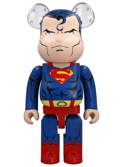 Medicom Toy Be@rbrick Superman (batman: Hush Vers.) 1000% Decorative Accessories Multicolor In Blue