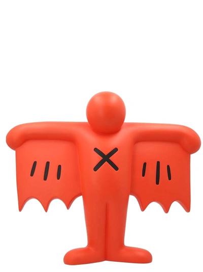 Medicom Toy Slying Devil Decorative Accessories Orange In Red