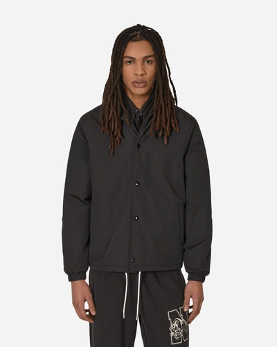 Puma Noah Sherpa-lined Coach Jacket In Black