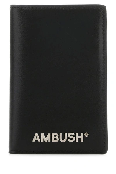 Ambush Man Black Leather Card Holder