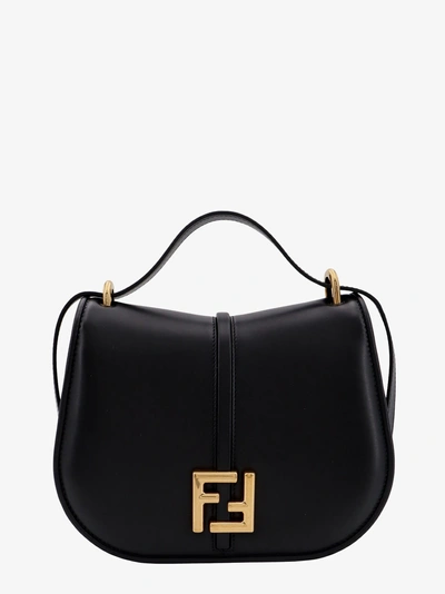 Fendi Woman C'mon Woman Black Shoulder Bags