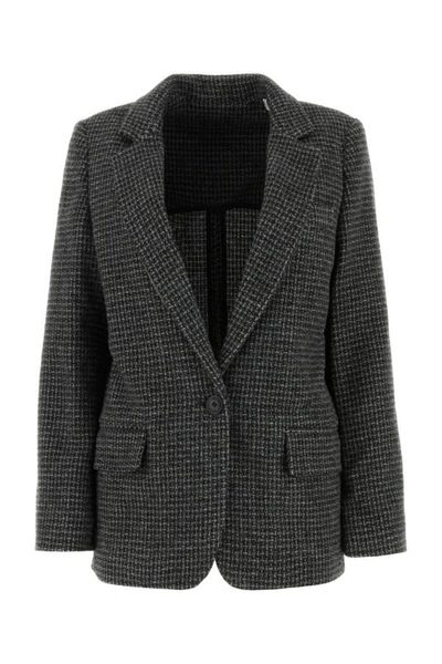 Isabel Marant Étoile Isabel Marant Etoile Woman Embroidered Wool Charlyne Blazer In Multicolor