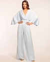 Ramy Brook Cheri Wide Leg Jumpsuit In Crystal Blue