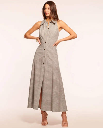 Ramy Brook Kiana Maxi Shirt Dress In Sandstone Cotton | ModeSens