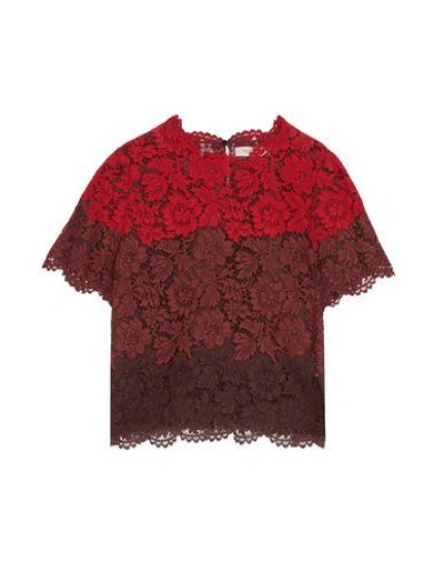 Valentino Blouse In Red