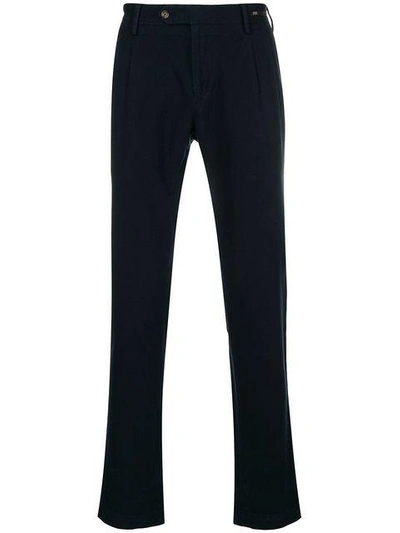 Pt01 Straight-leg Trousers In Blue