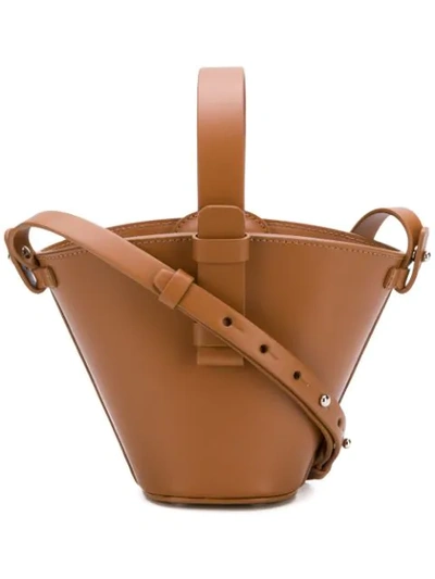 Nico Giani Nelia Bucket Bag In Brown