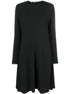 Stella Mccartney Corset Detailing Dress In Black