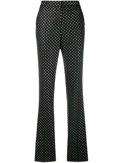 Redemption Flared Tailored Trousers - Black