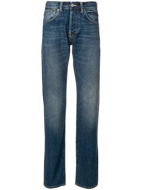 Edwin Mid Rise Stonewashed Jeans In Blue | ModeSens